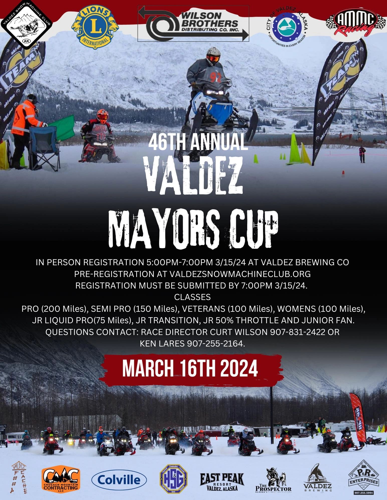 Mayors Cup Valdez Motorsports Lions Club